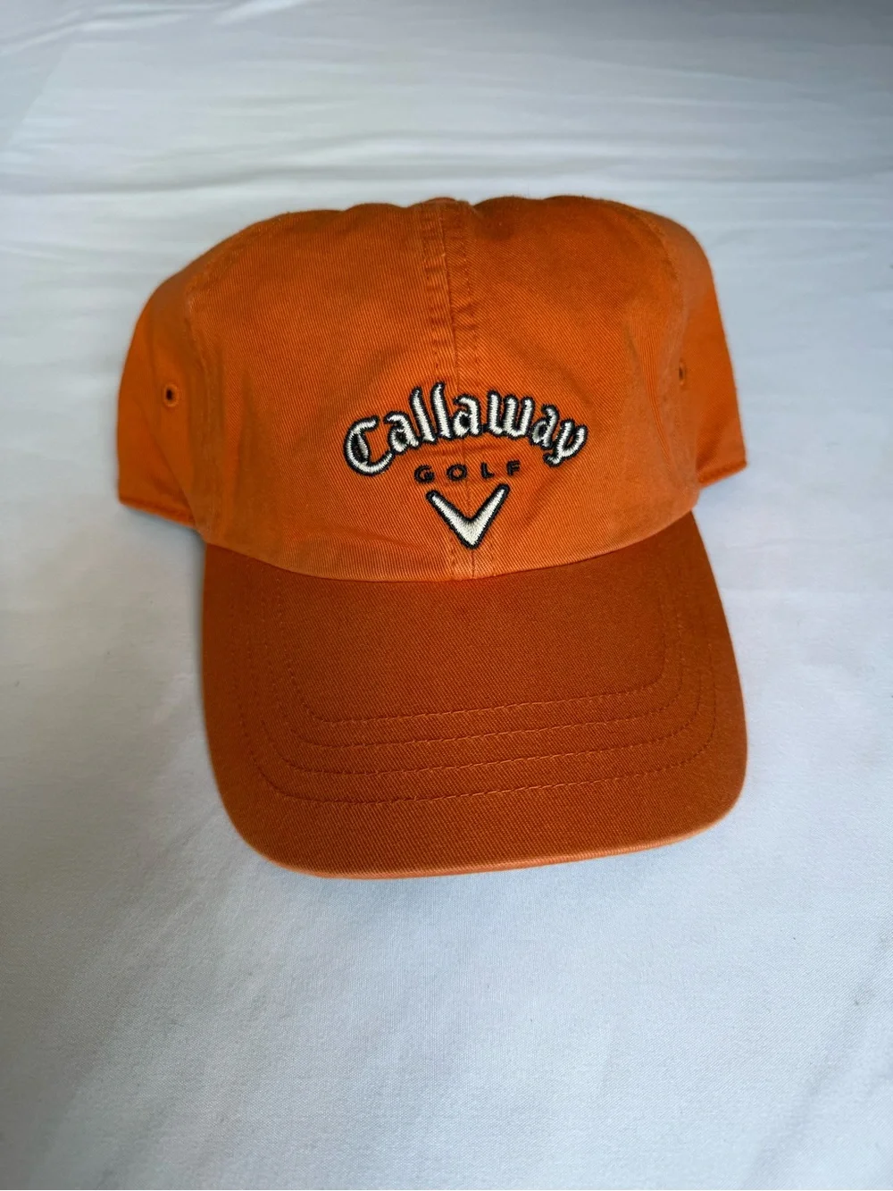 Callaway Orange Embroidered Golf Cap